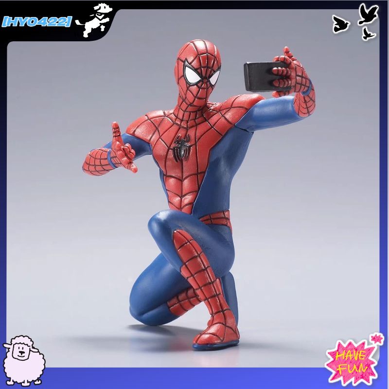 Japanese Daily Lifestyle - T-Arts Cartoon Spider-Man Figurines Sr Plus