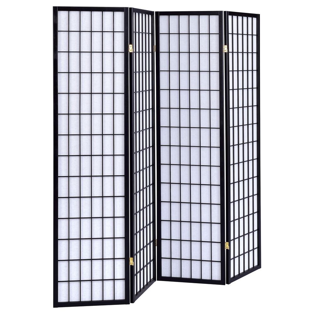 Shoji Screen Divider - Home Furnishings Roberto Solid Wood 70Inch