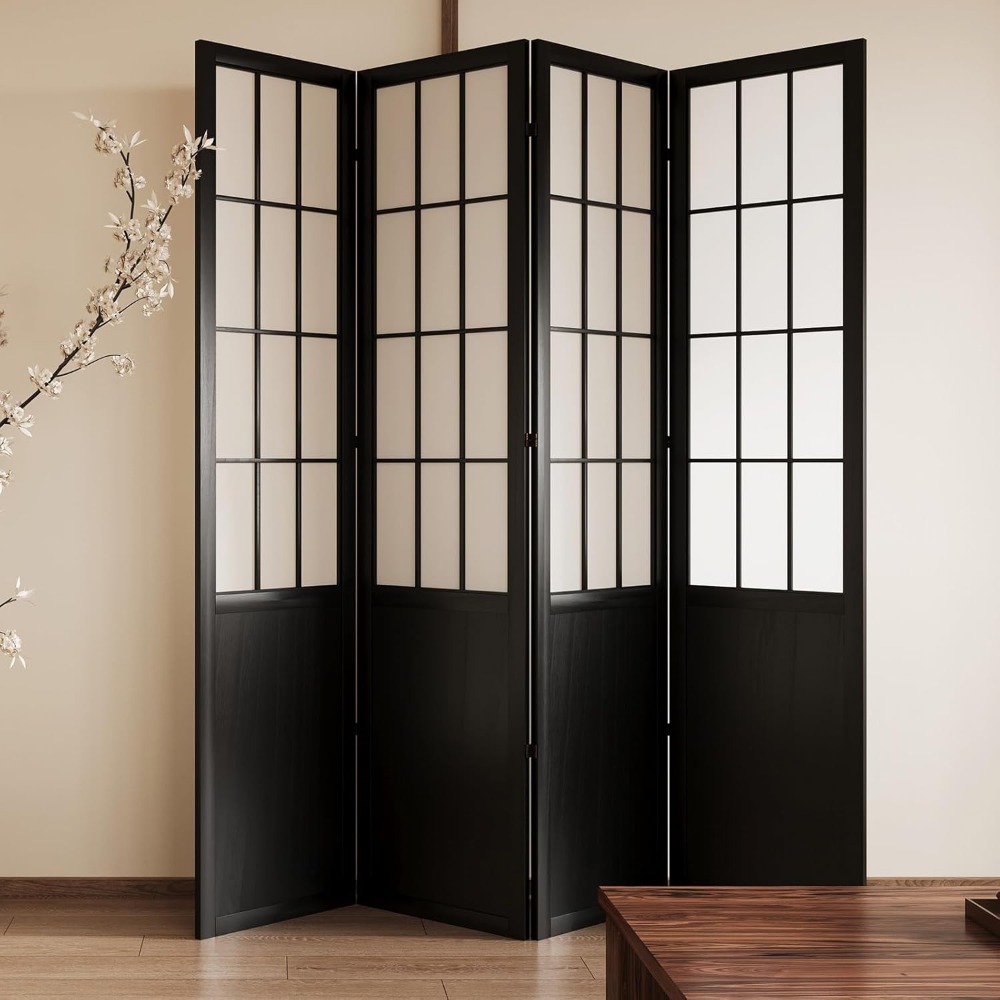 Shoji Screen Divider - Room Divider and Folding Portable Partition