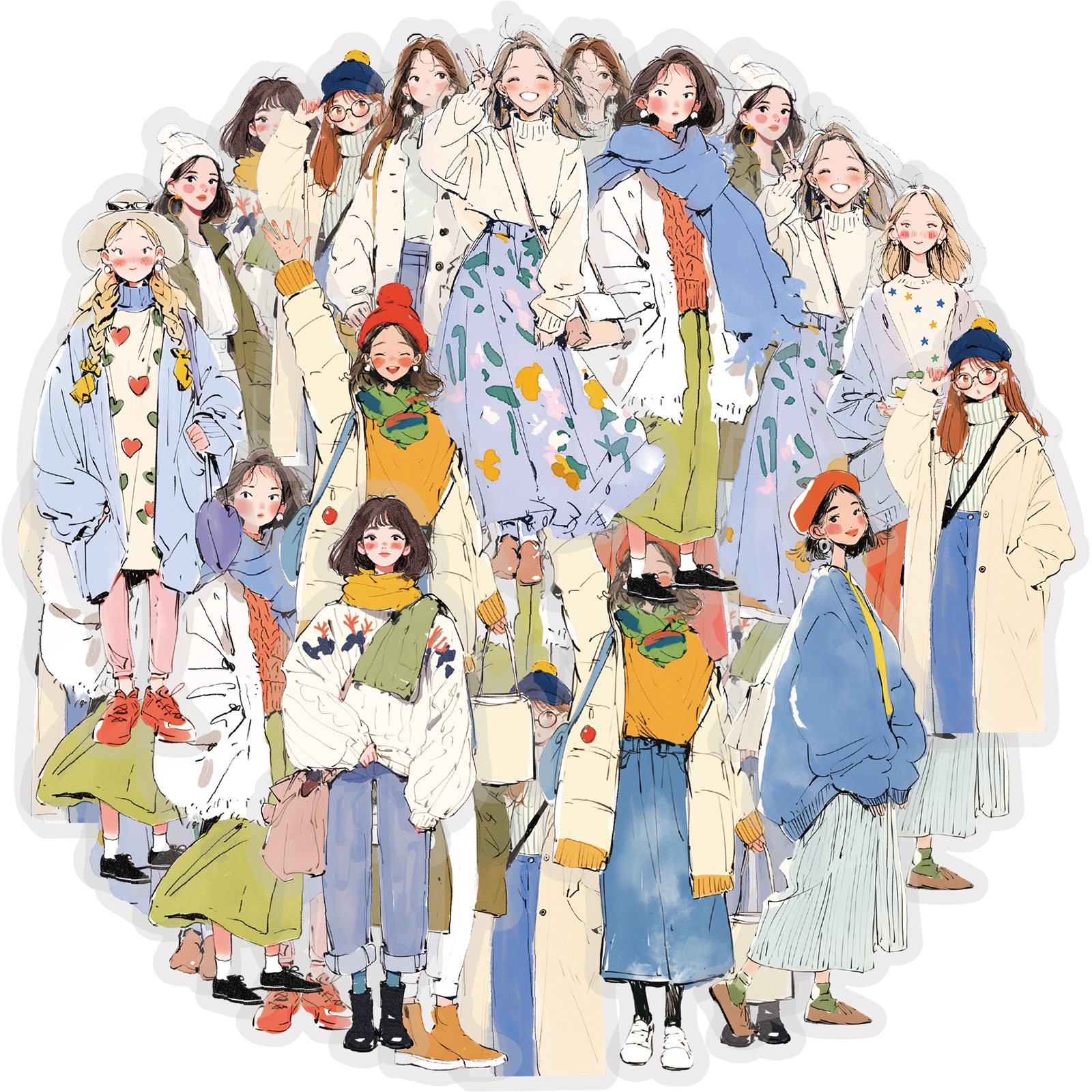 Japanese Lifestyle Friends - Etori Life Neighbor Girl 20Pcs Japanese-Style