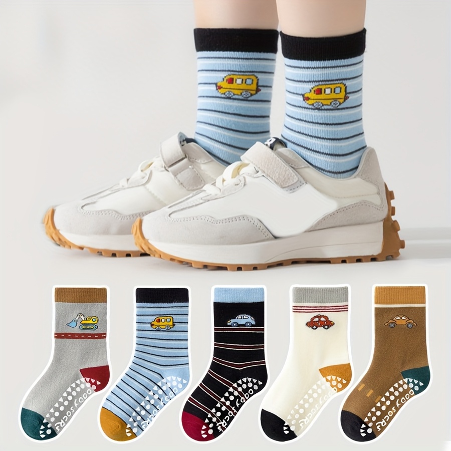 Japanese Daily Lifestyle - 5 Pairs of Children's Floor Socks