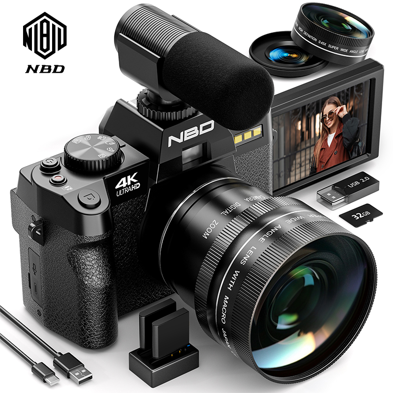 NBD S100F 48MP 4K Digital Came - مراجعة Japanese Lifestyle Youtube وسعره