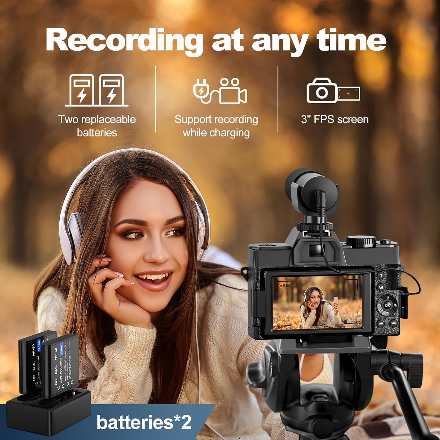 NBD S100F 48MP 4K Digital Came - مراجعة Japanese Lifestyle Youtube وسعره