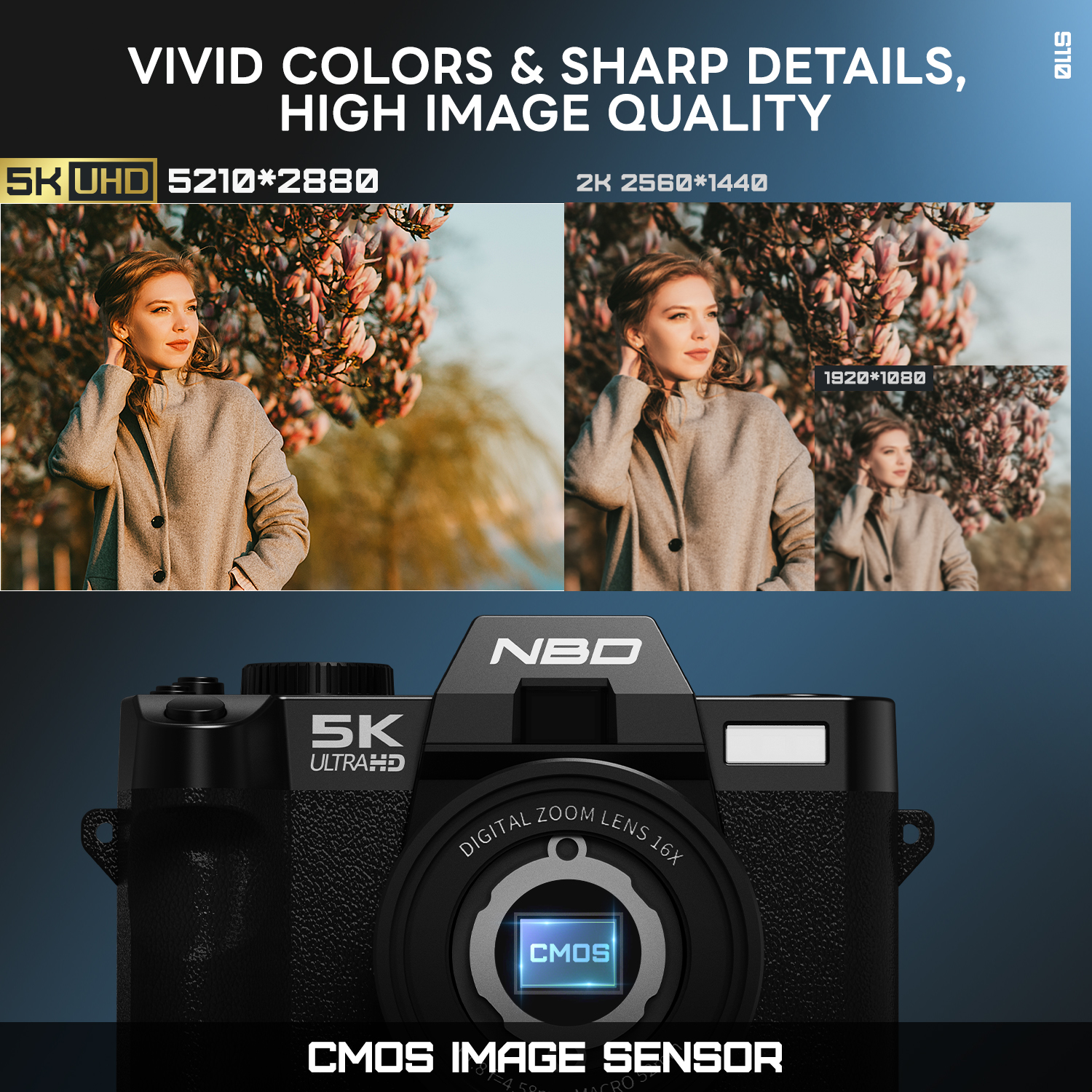NBD 5K&48MP Digital Camera wit - مراجعة Japanese Lifestyle Video وسعره
