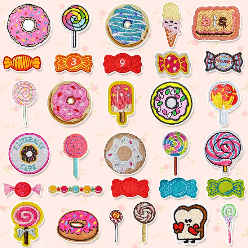 10pcs Candy Donut Ironing Patc - مراجعة Furoshiki Wrap Cloth وسعره