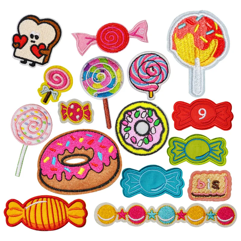 10pcs Candy Donut Ironing Patc - مراجعة Furoshiki Wrap Cloth وسعره