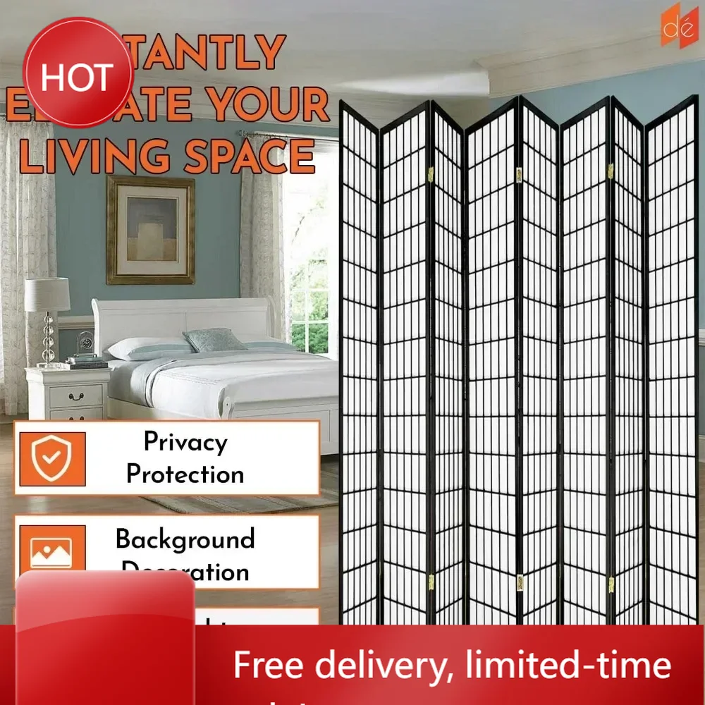 Hot sales8 Panels Room Divider - مراجعة Shoji Screen Divider وسعره