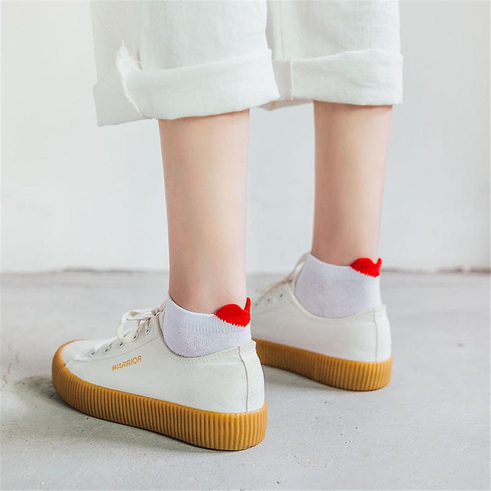 1 Pair Cute Girls' 3D Heart He - مراجعة Japanese Lifestyle Youtube وسعره