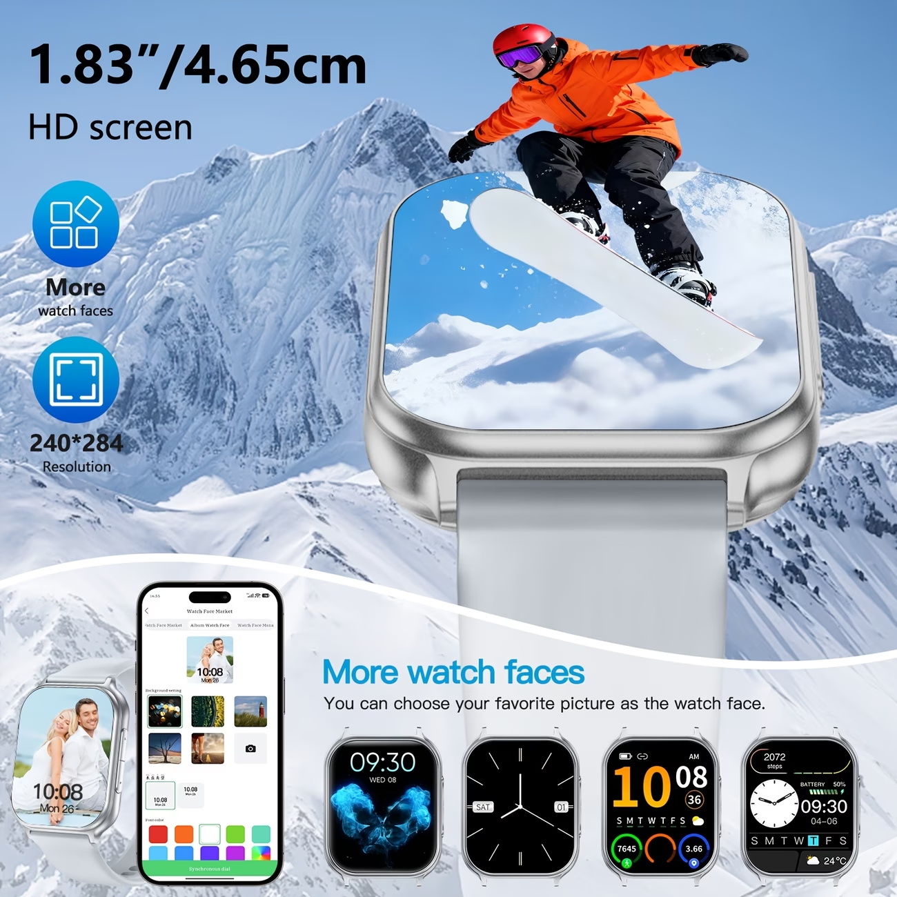 2026 New Style 1.83'' Smart Wa - مراجعة Japanese Lifestyle Called وسعره