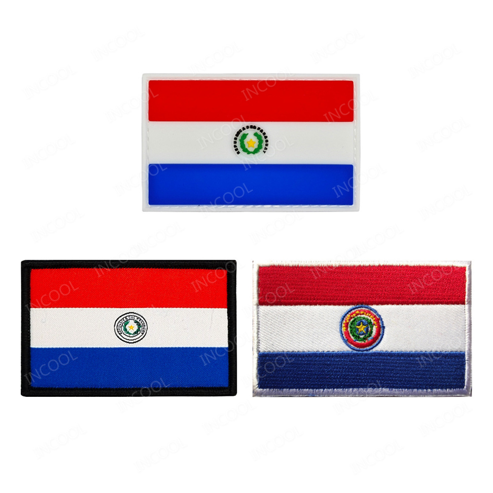 Paraguay Flag Embroidered Patc - مراجعة Furoshiki Wrap Cloth وسعره