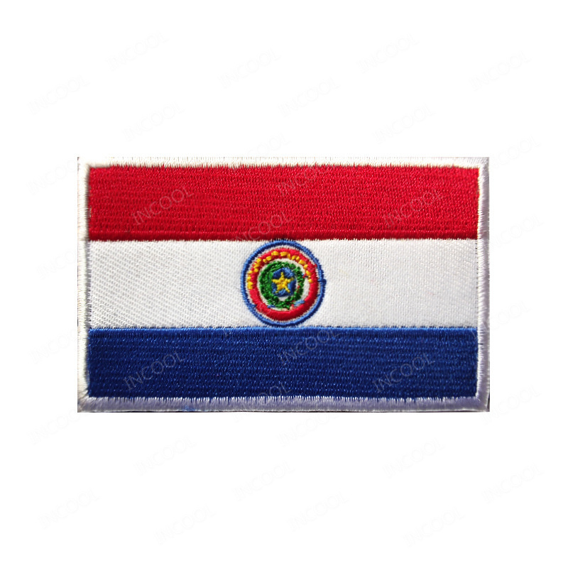 Paraguay Flag Embroidered Patc - مراجعة Furoshiki Wrap Cloth وسعره