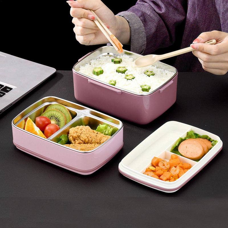Lunch Containers For Adults Ha - مراجعة Bento Box Two Tier وسعره