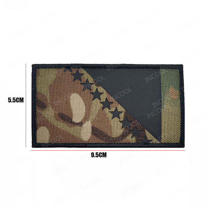 Bosnia and Herzegovina Flags I - مراجعة Furoshiki Wrap Cloth وسعره