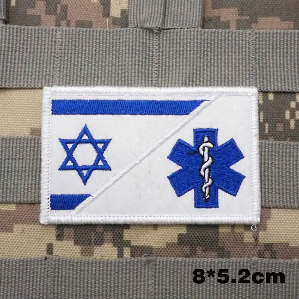 Israel Flag Embroidered Milita - مراجعة Furoshiki Wrap Cloth وسعره