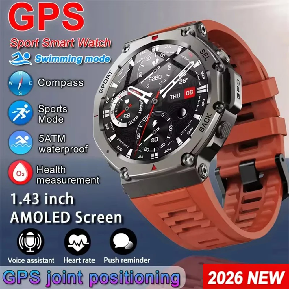 Men's Smart Watch GPS AMOLED T - مراجعة Japanese Lifestyle Called وسعره
