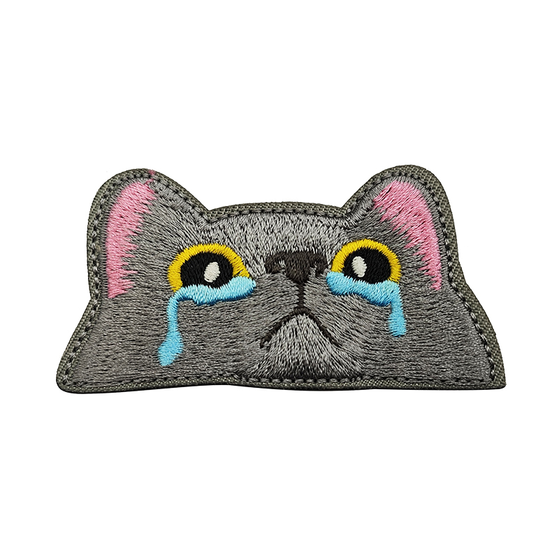 Cartoon Cat embroidery patch m - مراجعة Furoshiki Wrap Cloth وسعره