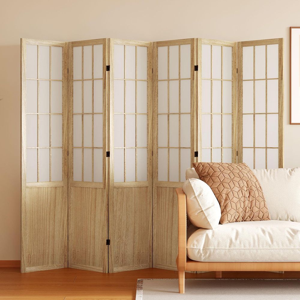 Divider, 66.9Inch Tall Japanes - مراجعة Shoji Screen Divider وسعره