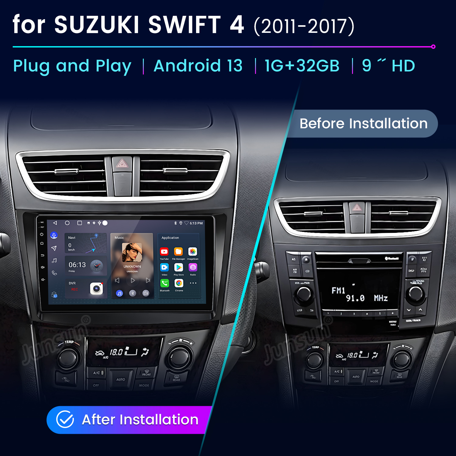 Junsun AI Voice Car Stereo Rad - مراجعة Japanese Lifestyle Called وسعره
