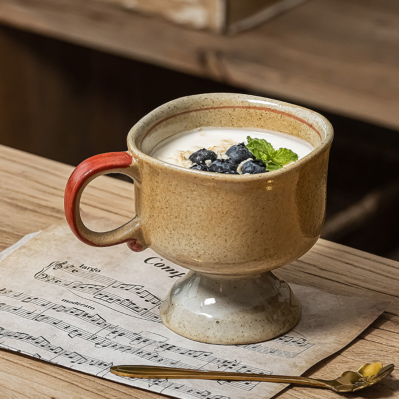 Retro Style Ceramic Cups Coffe - مراجعة Japanese Daily Lifestyle وسعره
